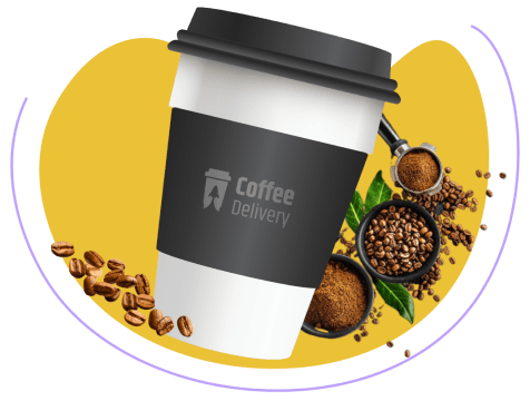 Logo do Coffee Delivery (Copo com a logo escrita)